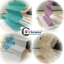 Colored pleated window blinds imported from china